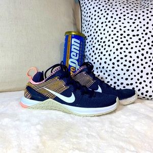 Navy and Pink Nike Metccon Training Shoes!